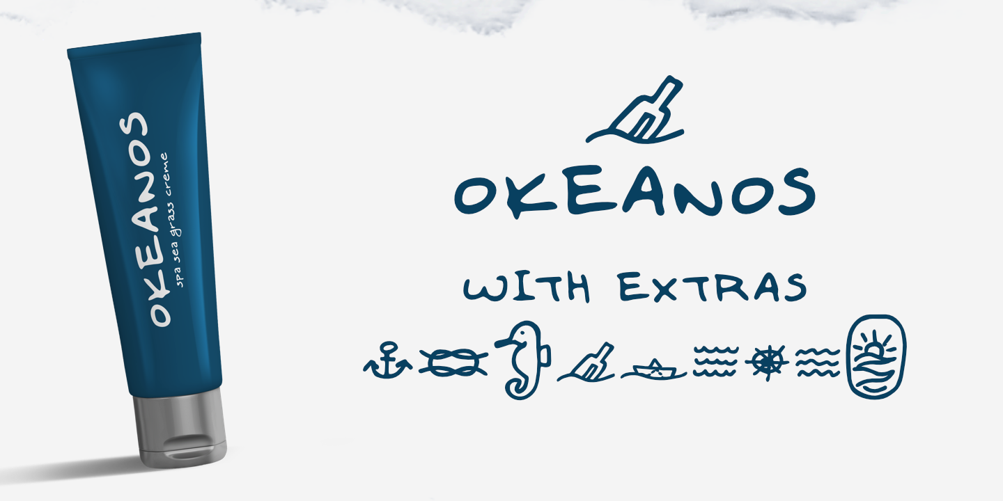 Example font Okeanos #1